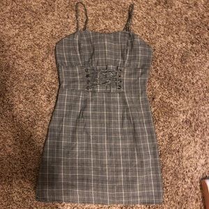 Plaid Mini Dress